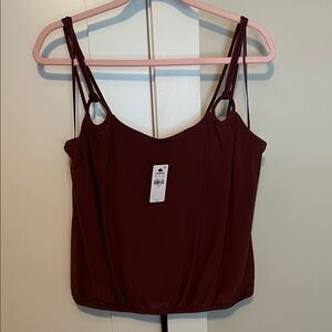 Express Burgundy Camisole Top